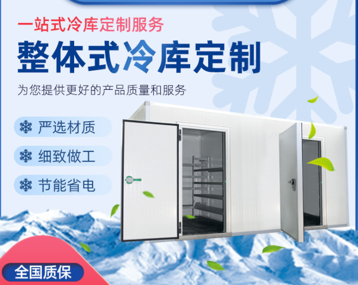 冷库水果蔬菜水产肉类保鲜大中小型整套设备冷藏冷库