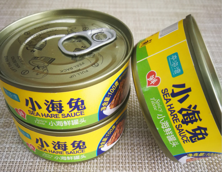 麻辣海兔罐头 100g/罐