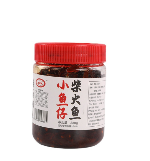 香辣柴火鱼 280g/瓶