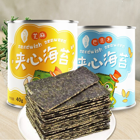 夹心海苔40g*4罐装
